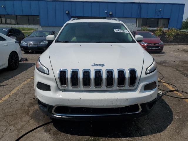 1C4PJLDX8JD606404 - 2018 JEEP CHEROKEE LIMITED WHITE photo 5