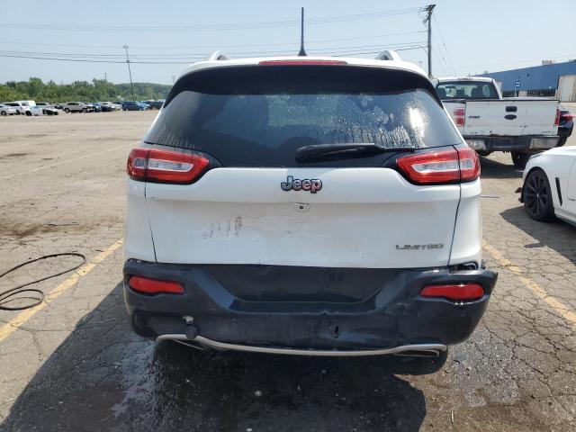 1C4PJLDX8JD606404 - 2018 JEEP CHEROKEE LIMITED WHITE photo 6