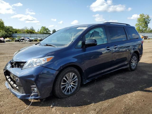 5TDYZ3DC0LS028882 - 2020 TOYOTA SIENNA XLE BLUE photo 1