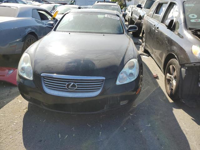 JTHFN48Y520017309 - 2002 LEXUS SC 430 BLACK photo 5