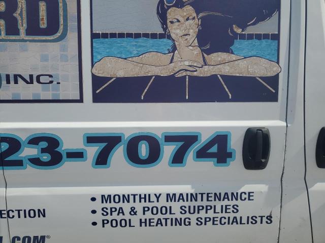 3C6TRVDGXHE510387 - 2017 RAM PROMASTER 2500 HIGH Ақ фото 10