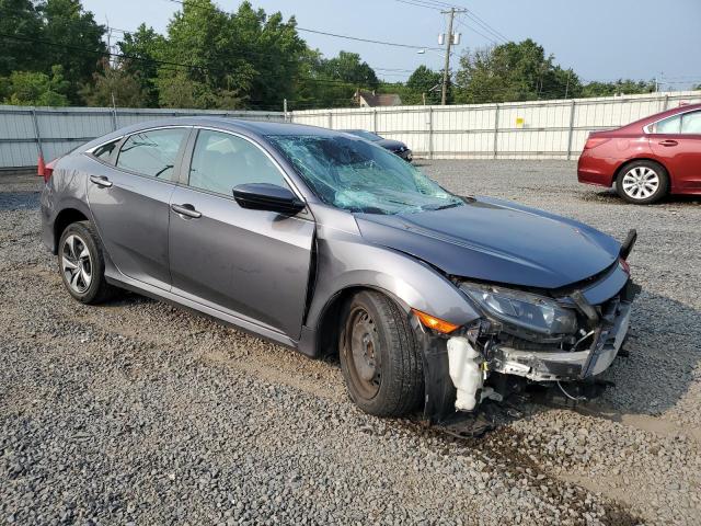 2HGFC2F69MH558506 - 2021 HONDA CIVIC LX Сұр фото 4