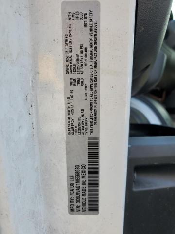 3C6LRVAG1ME568693 - 2021 RAM PROMASTER 1500 STANDARD BLACK photo 13