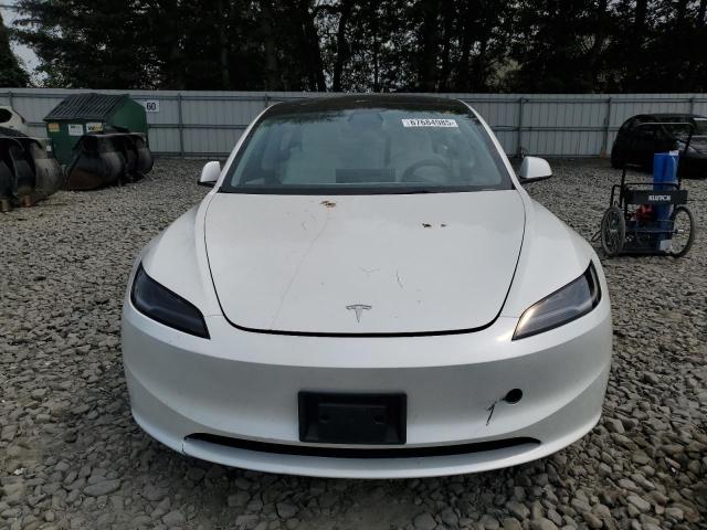 5YJ3E1EA7RF784939 - 2024 TESLA MODEL 3 Білий фото 5