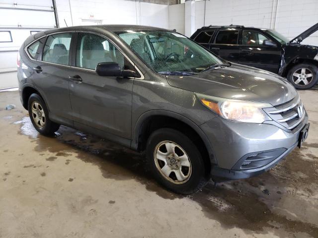 2HKRM4H36EH724853 - 2014 HONDA CR-V LX GRAY photo 4