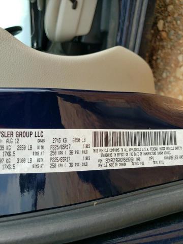 2C4RC1BG0DR509760 - 2013 CHRYSLER TOWN & COU TOURING 蓝色 照片 13