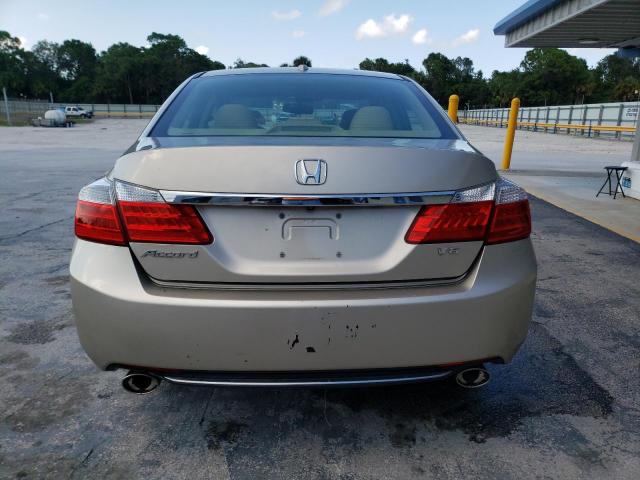 1HGCR3F89EA021594 - 2014 HONDA ACCORD EXL BEIGE photo 6