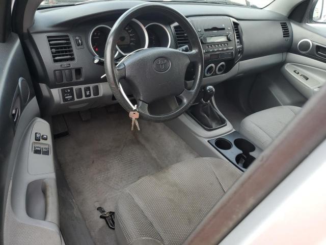 5TEUX42N55Z102172 - 2005 TOYOTA TACOMA ACCESS CAB ვერცხლისფერი ფოტო 8