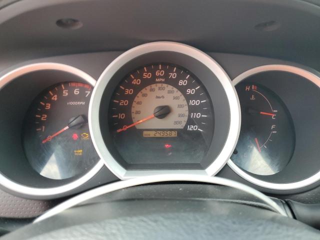 5TEUX42N55Z102172 - 2005 TOYOTA TACOMA ACCESS CAB ვერცხლისფერი ფოტო 9