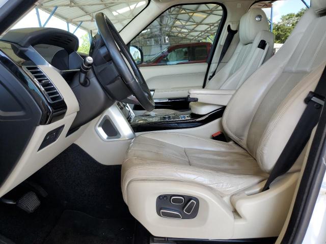 SALGS2DF7DA104867 - 2013 LAND ROVER RANGE ROVE HSE WHITE photo 7