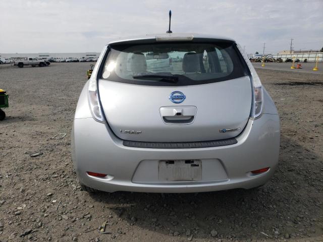 JN1AZ0CP2BT004011 - 2011 NISSAN LEAF SV SILVER photo 6