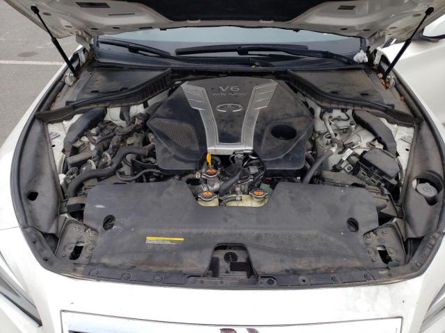JN1EV7AP8HM742861 - 2017 INFINITI Q50 PREMIUM WHITE photo 11
