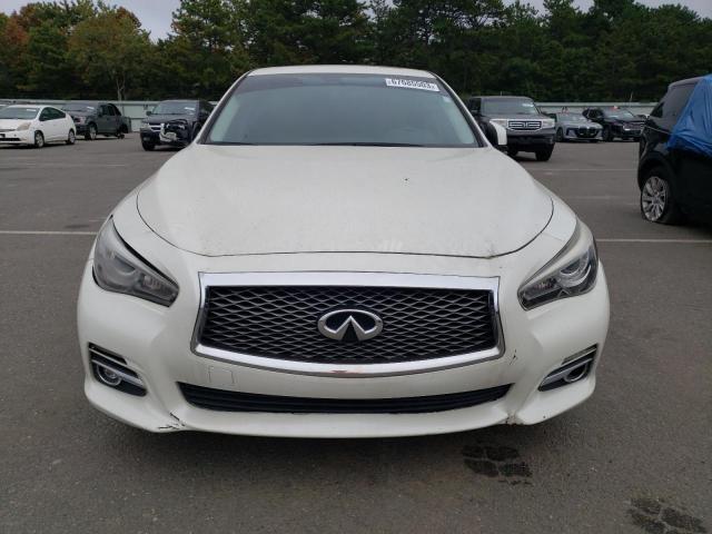 JN1EV7AP8HM742861 - 2017 INFINITI Q50 PREMIUM WHITE photo 5