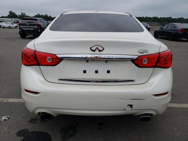 JN1EV7AP8HM742861 - 2017 INFINITI Q50 PREMIUM WHITE photo 6