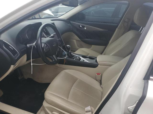 JN1EV7AP8HM742861 - 2017 INFINITI Q50 PREMIUM WHITE photo 7