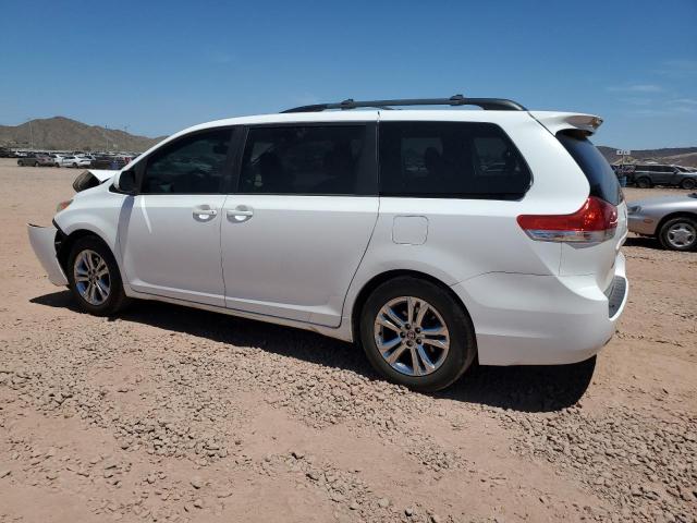 5TDYK3DCXBS013650 - 2011 TOYOTA SIENNA XLE SILVER photo 2