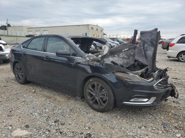 3FA6P0HD8JR166979 - 2018 FORD FUSION SE GRAY photo 4