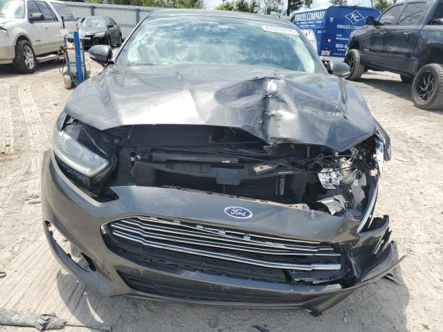 3FA6P0H79GR376817 - 2016 FORD FUSION SE GRAY photo 5