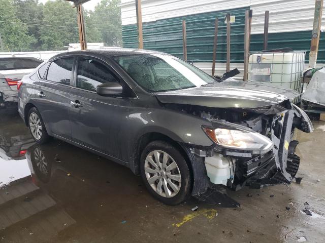 3N1AB7AP6KY267495 - 2019 NISSAN SENTRA S GRAY photo 4