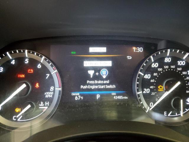 5TDGZRBH4MS061530 - 2021 TOYOTA HIGHLANDER XLE Բորդո լուսանկար 9