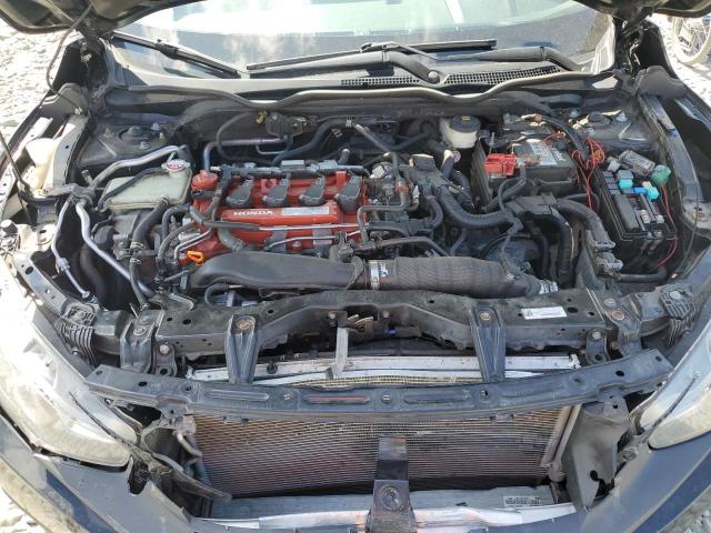 JHMFC1F36JX021757 - 2018 HONDA CIVIC EX შავი ფოტო 11