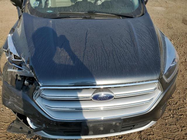 1FMCU0J98JUD47421 - 2018 FORD ESCAPE TITANIUM GRAY photo 11