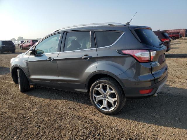 1FMCU0J98JUD47421 - 2018 FORD ESCAPE TITANIUM GRAY photo 2