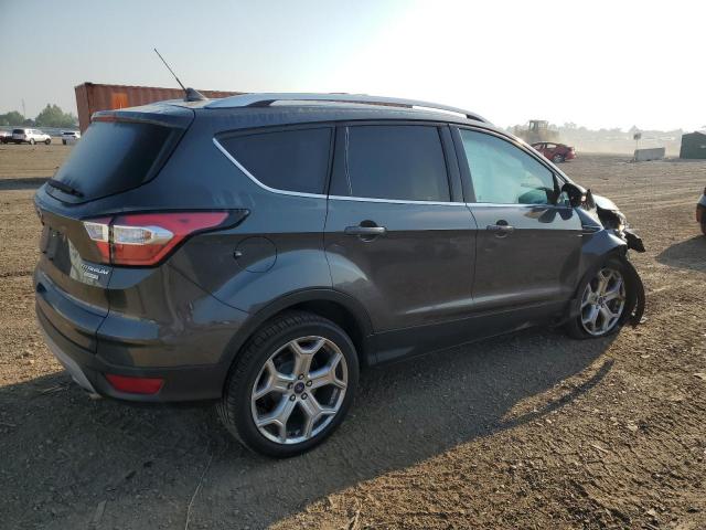 1FMCU0J98JUD47421 - 2018 FORD ESCAPE TITANIUM GRAY photo 3