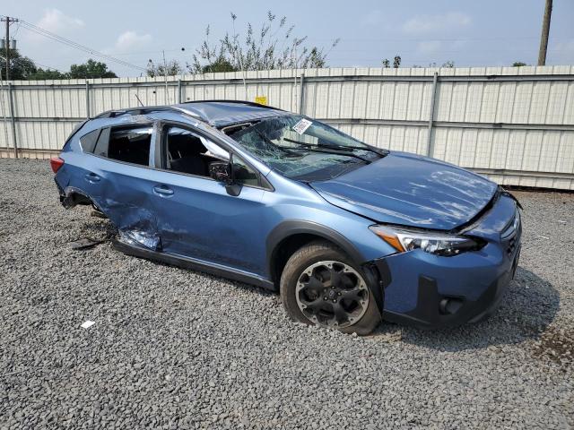 JF2GTABC6MH259135 - 2021 SUBARU CROSSTREK Niebieski zdjęcie 4