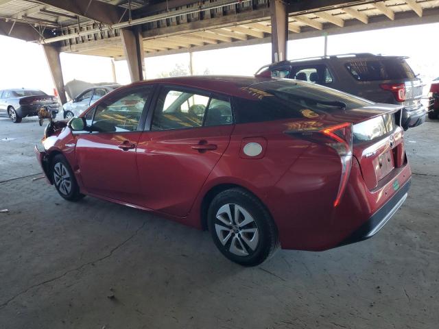 JTDKBRFU2J3588260 - 2018 TOYOTA PRIUS 红色 照片 2