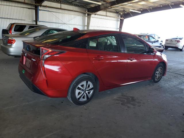 JTDKBRFU2J3588260 - 2018 TOYOTA PRIUS 红色 照片 3