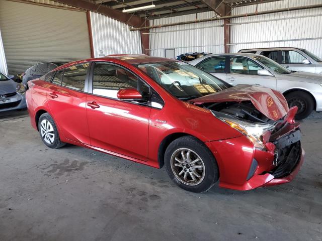 JTDKBRFU2J3588260 - 2018 TOYOTA PRIUS 红色 照片 4