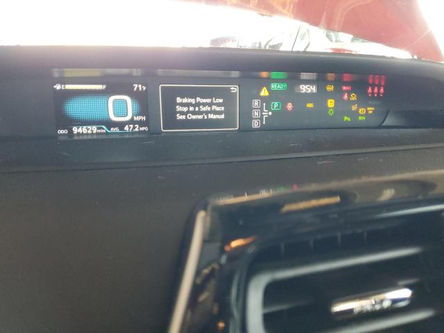 JTDKBRFU2J3588260 - 2018 TOYOTA PRIUS 红色 照片 9