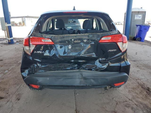 3CZRU6H37LM722364 - 2020 HONDA HR-V LX BLACK photo 6