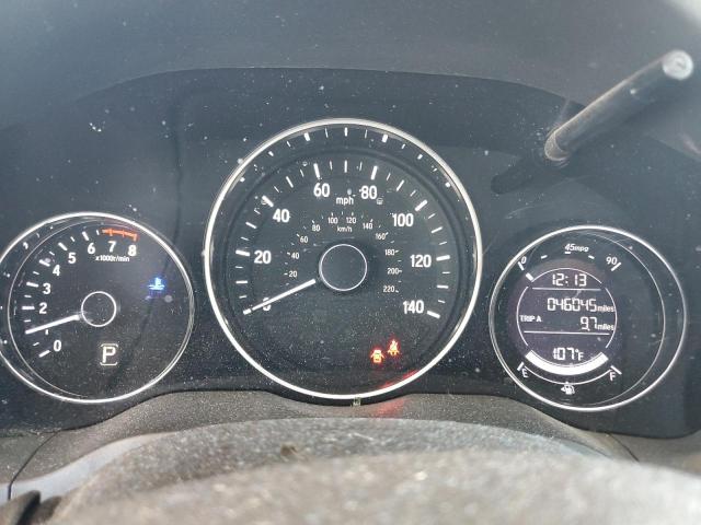 3CZRU6H37LM722364 - 2020 HONDA HR-V LX BLACK photo 9