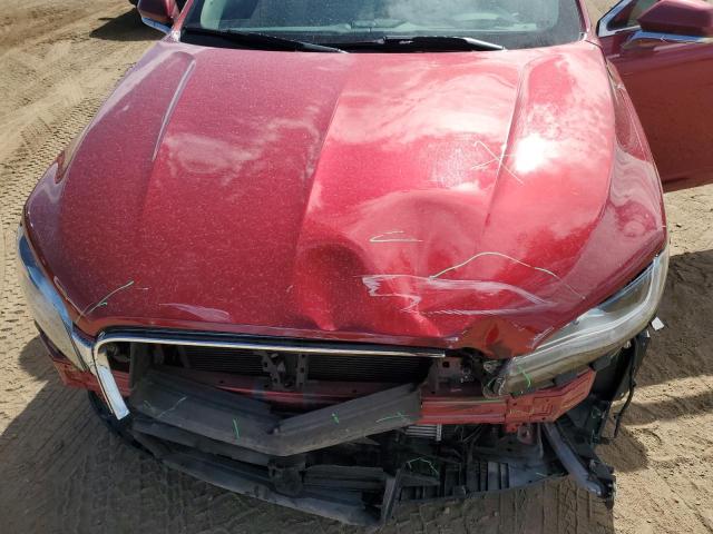 3LN6L5F91JR621099 - 2018 LINCOLN MKZ RESERVE წითელი ფოტო 11