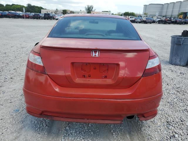 2HGFG12827H541217 - 2007 HONDA CIVIC EX RED photo 6
