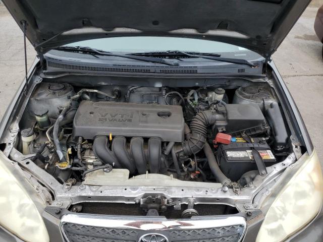 2T1BR32EX5C381667 - 2005 TOYOTA COROLLA CE GRAY photo 11