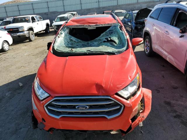 MAJ6S3GL8LC314008 - 2020 FORD ECOSPORT SE RED photo 5