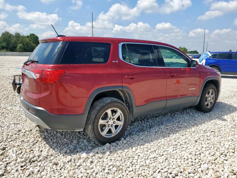 1GKKNKLA3KZ224523 - 2019 GMC ACADIA SLE أحمر صورة 3