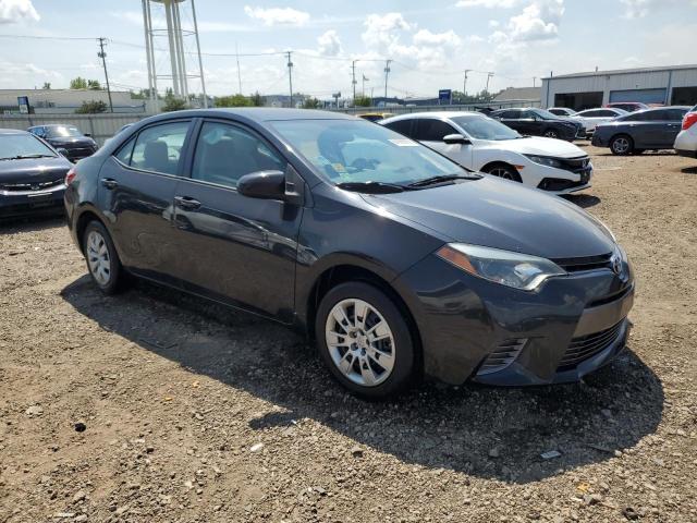 2T1BURHE8GC644105 - 2016 TOYOTA COROLLA L შავი ფოტო 4