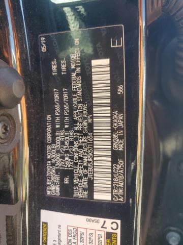 JTEBU5JR5K5711654 - 2019 TOYOTA 4RUNNER SR5/SR5 PREMIUM Qara foto 12