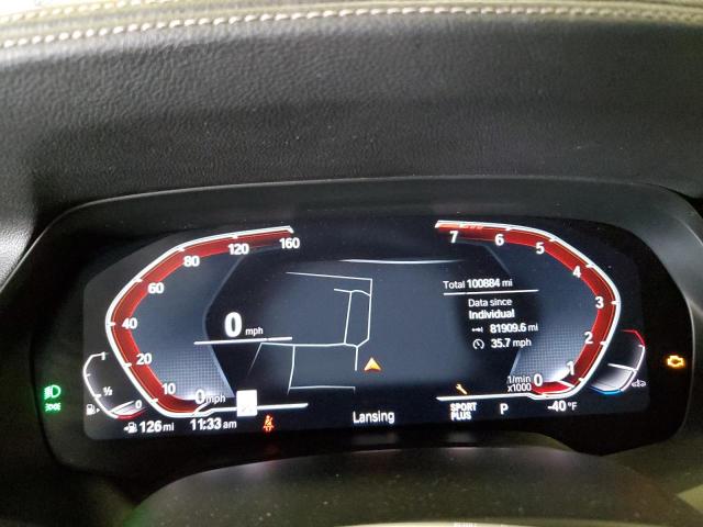 5UXCR6C53KLL38263 - 2019 BMW X5 XDRIVE40I BLUE photo 9