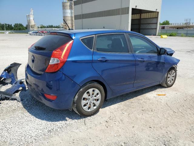KMHCT5AE7GU283510 - 2016 HYUNDAI ACCENT SE Blau Foto 3