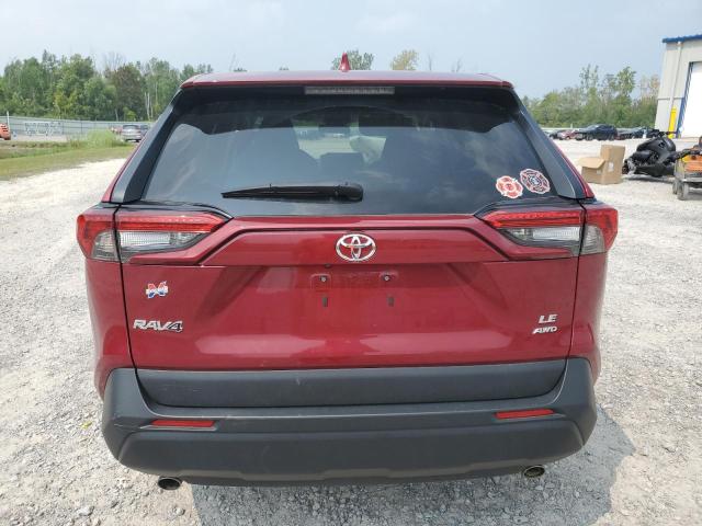 2T3G1RFV2PW405365 - 2023 TOYOTA RAV4 LE RED photo 6