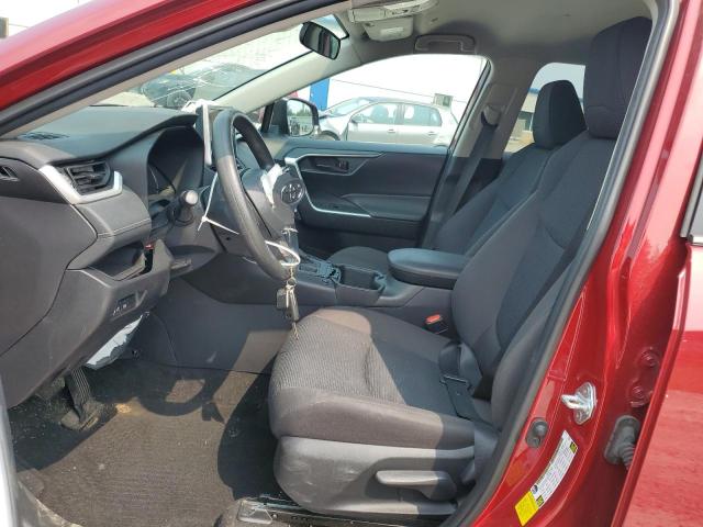 2T3G1RFV2PW405365 - 2023 TOYOTA RAV4 LE RED photo 7