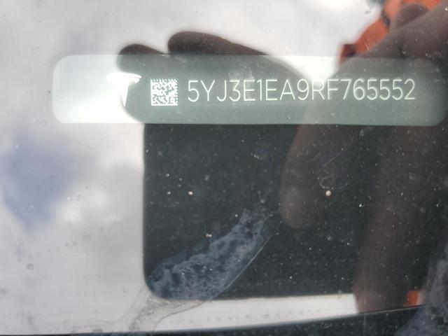 5YJ3E1EA9RF765552 - 2024 TESLA MODEL 3 رمادي صورة 12