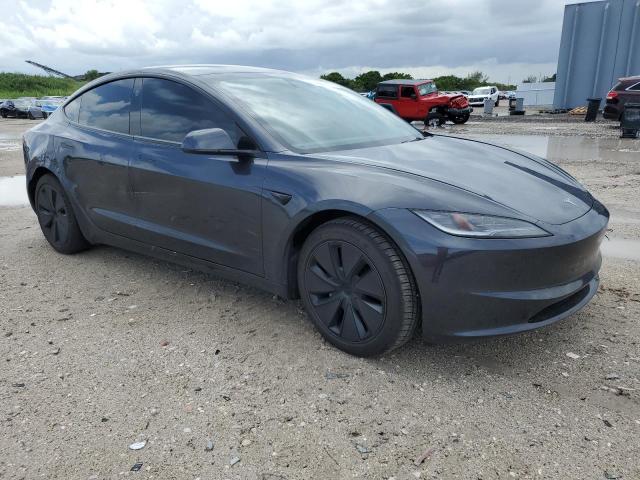 5YJ3E1EA9RF765552 - 2024 TESLA MODEL 3 رمادي صورة 4