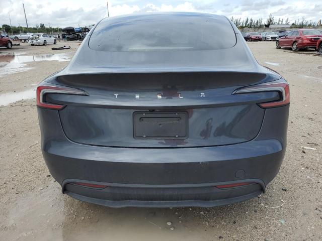 5YJ3E1EA9RF765552 - 2024 TESLA MODEL 3 رمادي صورة 6