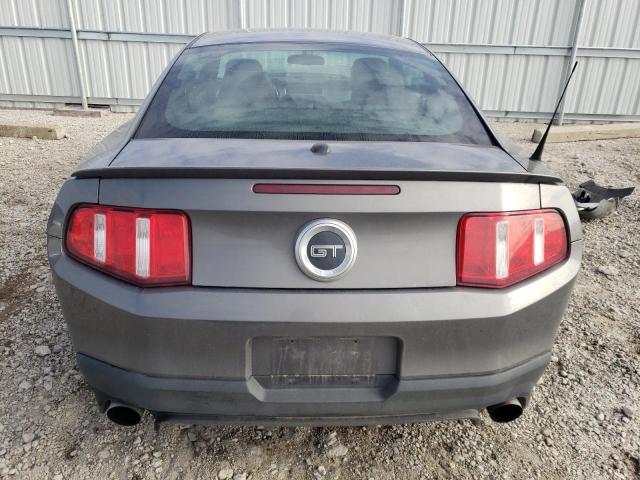 1ZVBP8CF8B5123292 - 2011 FORD MUSTANG GT GRAY photo 6